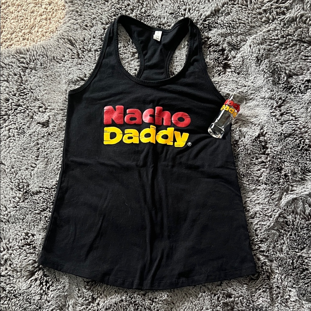 Next Level Apparel Nacho Daddy Tank and Shot Glass